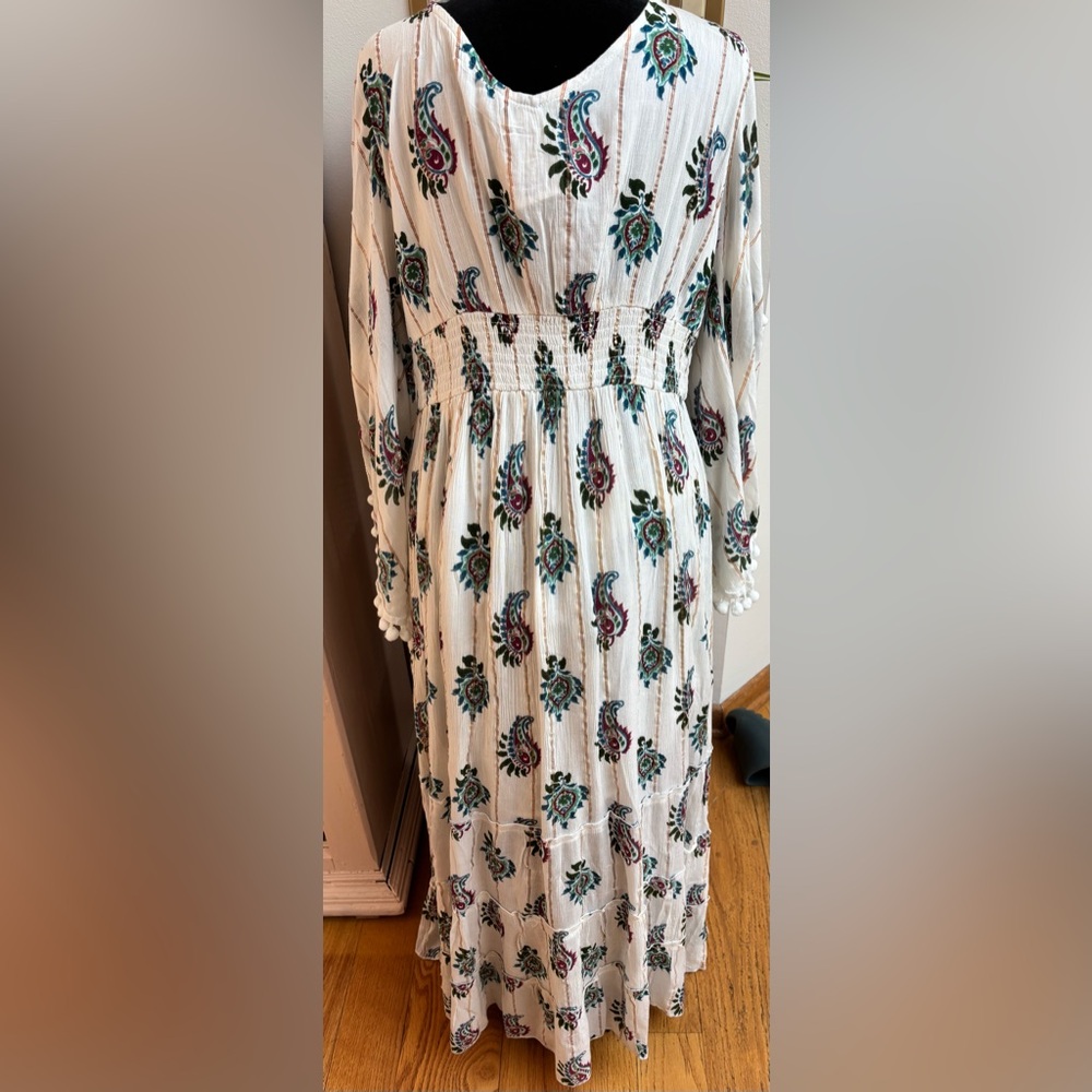 Me 2 Magic Maxi Dress, Boho Gorgeous fringe arm - Picture 5 of 5